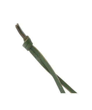 genten ダイヤカットワーク　小物入れ付ネックレス グリーン