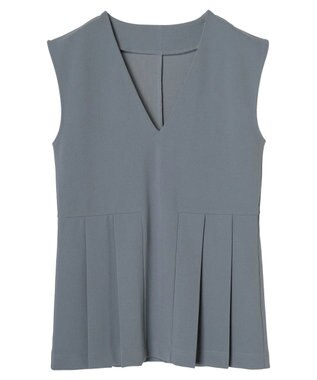 Green Parks ・Ｐｅｔｉｔ　Ｆｌｅｕｒ　サイドプリーツベスト Blue