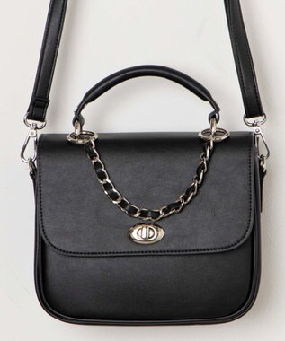 WEGO 【痛バ＆推し活グッズ】ミラクルチェーン痛ショルダー ブラック