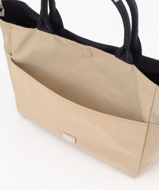 J.PRESS LADIES 【リバーシブル】ナイロン トート ネイビー系