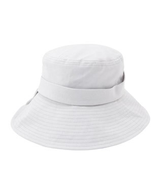 MOONBAT 【洗える】FURLA(フルラ) シャンブレー中つばダウンハット グレー