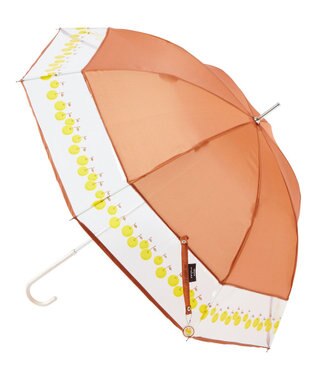 MOONBAT アデリアレトロ×estaa 傘 長傘 梨 モカブラウン