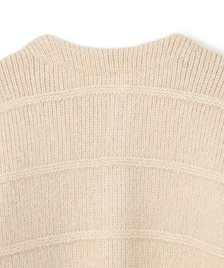 uncrave フィラメントモヘアニット 2WAYカーディガン ベージュ