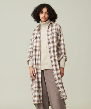 WOMEN】フランネル チェックシャツワンピース / J.PRESS YORK STREET | ファッション通販 【公式通販】オンワード・クローゼット