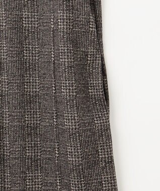 J.PRESS LADIES L 【洗える】チェック ジャカード ジャンパースカート ブラウン系5