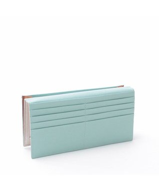 A.D.M.J. スネークレザー＆エリーゼアールデコウォレット ホワイトパーライズ