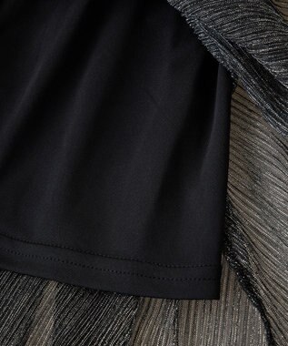 Green Parks ・ＥＬＥＮＣＡＲＥ　ＤＵＥ　ラメプリーツスカート Black