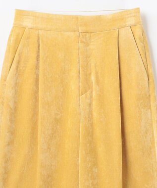 NAVE ブライトベロア パンツ イエロー系