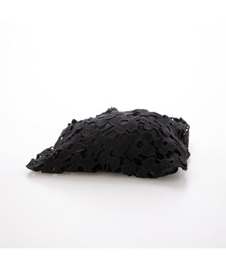 UNBILLION カシュカシュ cachecache / フラワーレースホーボー ブラック