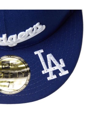 WEGO 【ユニセックス着用ITEM】NEWERA　5950　MLB　VISOR　LOGO ブルー