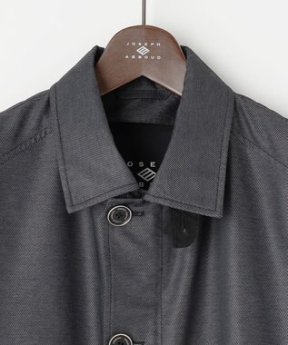 JOSEPH ABBOUD 【2WAY/撥水/ダウンライナー】インターレースカルゼ コート グレー系
