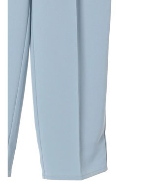 Green Parks きれいシルエットパンツ（とろみテーパード） Sax