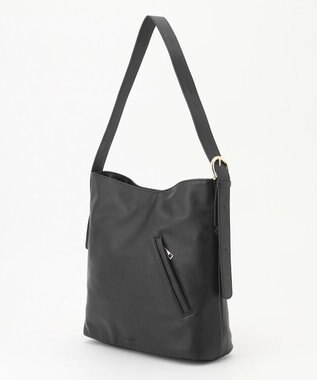 LA BAGAGERIE 【maison vert】 【タテ型ワンハンドル2WAY】ワンハンドル2WAYショルダー ブラック