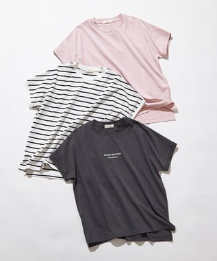 ANY SIS 【美ライン大人T】半袖 Tシャツ スレートロゴ