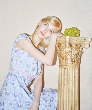 TOCCA 【Archive Collection】【消臭・洗える】GERANIUM ドレス ラベンダー系