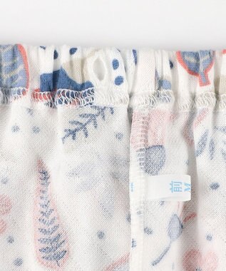 Wing パジャマ キルトニット素材(本体) あったか 冬 長袖 長ズボン レディース EP6024 ウイング／ワコール ホワイト