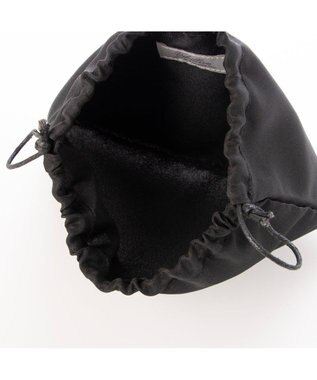 UNBILLION カシュカシュ cachecache / フラワーレースホーボー ブラック