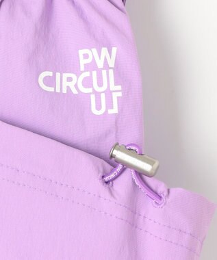 PW CIRCULUS 【WOMEN】ギャザリングパンツ ゴルフウェア レディース パープル系