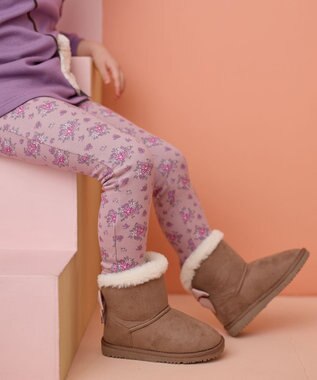  7days 裏シャギー 総柄 パンツ