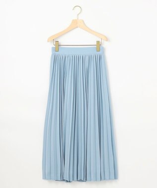 組曲 【WEB限定・2SET】ポンチトップス×プリーツスカートセットアップ ネイビー×ブルー系