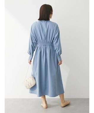 Green Parks ・ＥＬＥＮＣＡＲＥ　ＤＵＥ　ウエストタックワンピース Blue