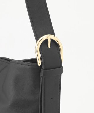 LA BAGAGERIE 【maison vert】 【タテ型ワンハンドル2WAY】ワンハンドル2WAYショルダー ブラック