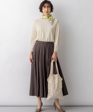 23区 manipuri ハーバルガーデン シルク スカーフ イエロー系