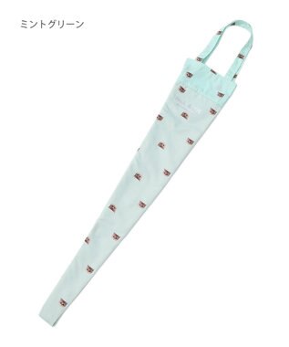 MOONBAT 【新色追加】ポール & ジョー (PAUL & JOE　ACCESSOIRES)長傘 折りたたみ傘兼用 吸水傘袋 ミントグリーン