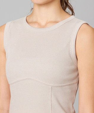 Chacott Chacott BALANCE ホリデーラメタンクトップ ベージュ