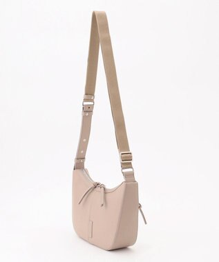 Y'SACCS イタリアンシープ　マルチポーチ付き　ホーボーバッグ グレージュ