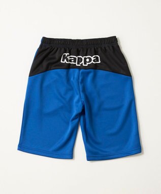 OP／FILA 【Kappa】ブランドロゴプリントハーフパンツ ブルー