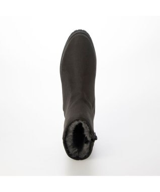 Riz raffinee <Riz raffinee>【全天候対応ボアショートブーツ 】 ダークグレースエード
