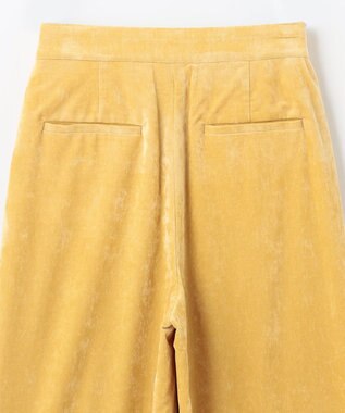 NAVE ブライトベロア パンツ イエロー系