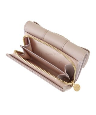 Maison de FLEUR EC限定ベルトリボンミニウォレット Lavender