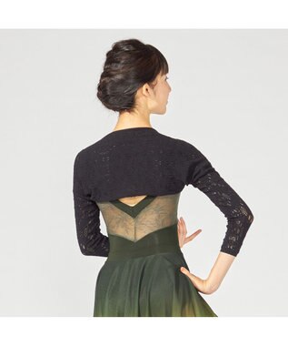 Chacott 【ノーソーイングニット】ノーソーイング7分袖アームカバー ブラック