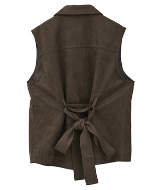 CRAFT STANDARD BOUTIQUE フェイクスエードベスト Brown