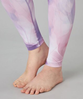 Chacott Chacott BALANCE インクアートプリントレギンス ピンクＰＴ