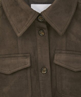 CRAFT STANDARD BOUTIQUE フェイクスエードベスト Brown