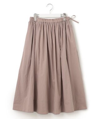 J.PRESS YORK STREET 【WOMEN】コットンボイルスカート ライトグレー系