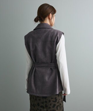 CRAFT STANDARD BOUTIQUE フェイクスエードベスト Charcoal Gray