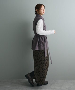 CRAFT STANDARD BOUTIQUE フェイクスエードベスト Charcoal Gray