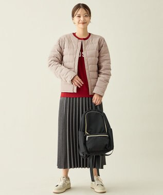 ANY フレンチダウンショートコート モカ