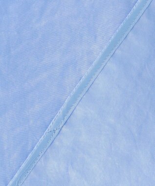 ICB 【2WAY】 セシェシルキーローン ラッフルブラウス サックス