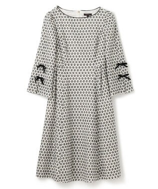 TOCCA 【WEB限定】FLOWER FLUFFY ドレス ホワイト系