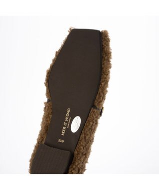 MODE ET JACOMO <MODE ET JACOMO>スクエアトゥメリージェーンパンプス ブラウンメタリック