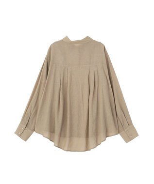 CRAFT STANDARD BOUTIQUE ヴィンテージボイルタックフレアシャツ Light Beige