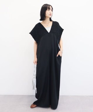Green Parks シャーリングサロペット