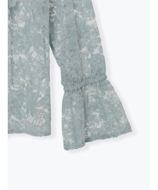Te chichi レースフリルレイヤードブラウス《2025winter catalog item》 ミント