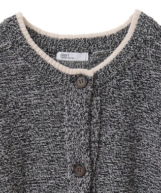 CRAFT STANDARD BOUTIQUE モールニットカーディガン Black