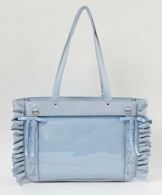 WEGO 【痛バ＆推し活グッズ】きらめきレースアップフリル痛バッグ